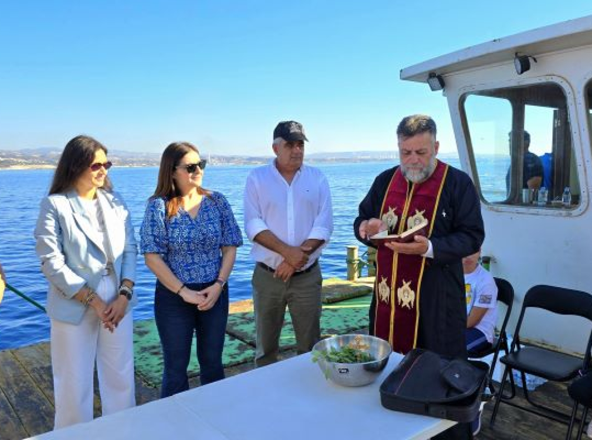 Πρωτοπορία στην Ιχθυοκαλλιέργεια: Εγκαινιάστηκαν οι Πρώτες Αυτόματες Πλωτές Μονάδες Σίτισης Ψαριών στην Κύπρο!